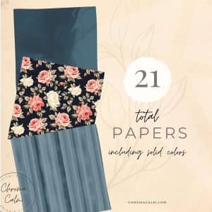 Bold Rose Paper Collection