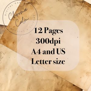 Tea Stained Paper